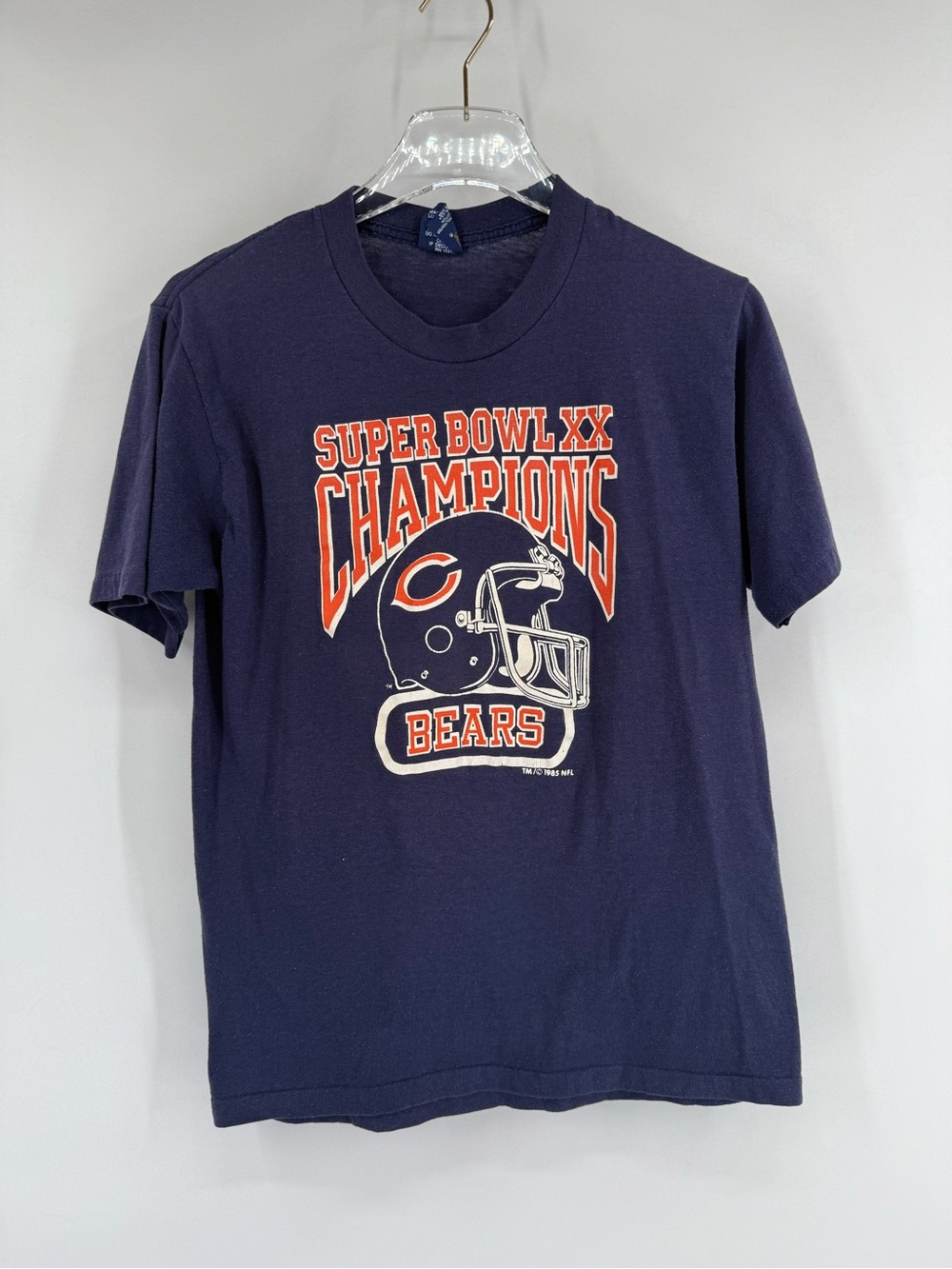 Chicago Bears 1985 Super Bowl Champions T Shirt Womens large